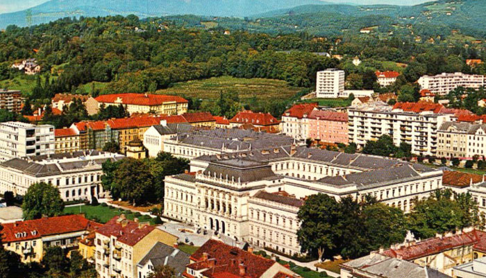 Karl-Franzens-Universität Graz. Foto aus dem Archiv des Ukrainischen Studentenverein „Sitsch“ in Graz
